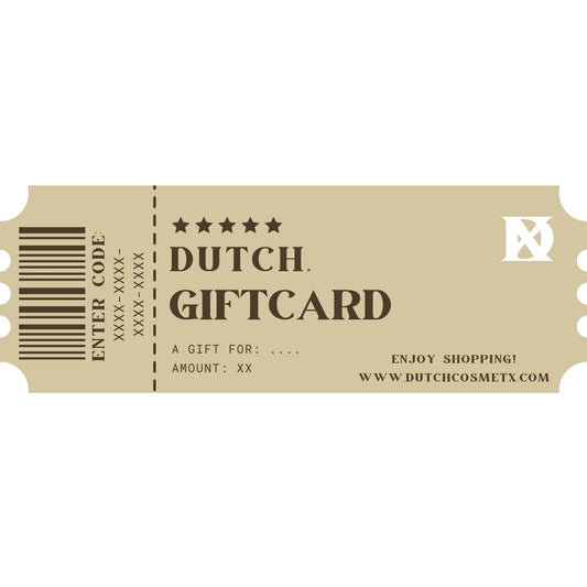 DUTCH. GIFT CARD - Premium Cadeaubonnen from DUTCH. - Just €10! Shop now at DUTCH.